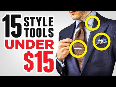 15 Cheap (But AWESOME!) Style Tools UNDER $15 | Inexpensive  Men's Fashion Tips