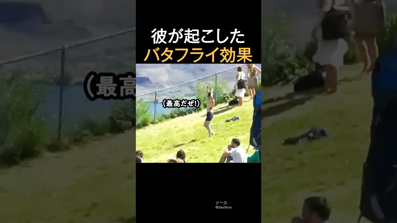 彼が起こしたバタフライ効果