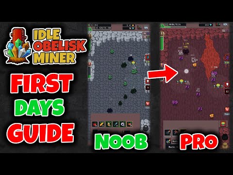 Get the right Start! Tips and Tricks for New Players // Idle Obelisk Miner Beginners Guide