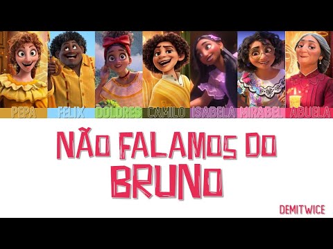 Não Falamos do Bruno - Encanto | Letra em PT-BR
