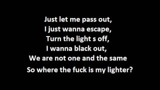 Chris Brown - Where the fuck is my lighter Lyrics