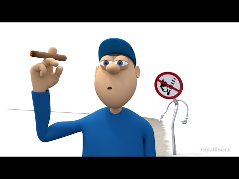 Napo in... best signs story - Remastered 2023 - episode 006 - No smoking