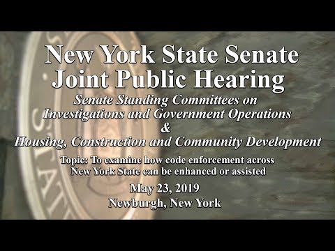 Joint – Senate Standing Committee on Investigations and Government Operations - 5/23/19