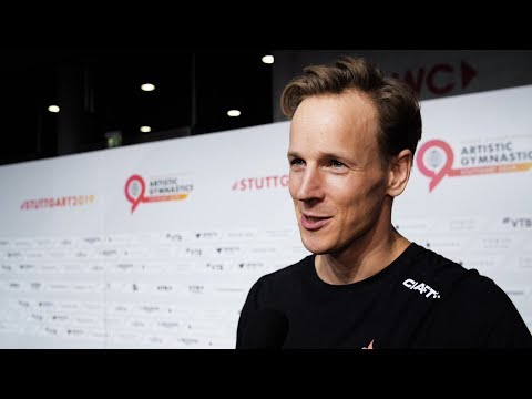 Epke Zonderland (NED) Interview 2019 Worlds Stuttgart - Qualifications