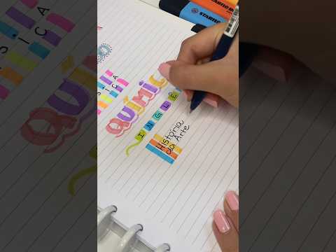 ⚠️⭐️ TÍTULOS FACEIS E BONITOS | Ideias de Titulo para Caderno #titulos #caderno