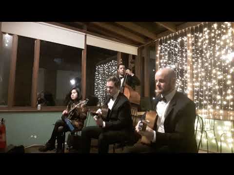 GYPSY JAZZ UK - Swing Train 42 Quartet - J'Attendrai Live at Cut a Rag