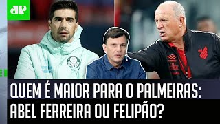 ‘Se eu fosse palmeirense, não…’: Mauro Cezar fala a real sobre comparação Felipão x Abel Ferreira