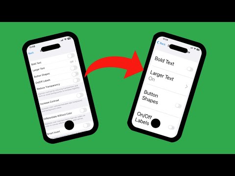 Change Font Size on ANY iPhone + How To Enable HUGE TEXT