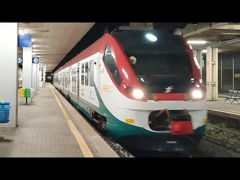 TRENI SERALI A ROMA OSTIENSE! LEONARDO EXPRESS, TAF & ETR621 "Rock" con MARCIA PARALLELA!