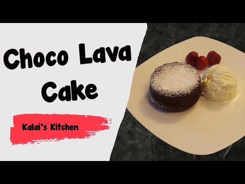 Choco Lava Cake - Kalai's Kitchen