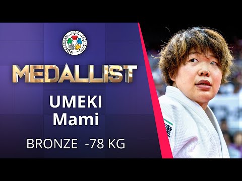 UMEKI Mami Bronze medal Judo World Judo Championships Seniors Hungary 2021