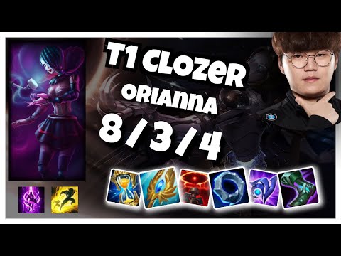 Clozer Orianna 11.2 Gameplay Challenger S11 Mid (8/3/4) - KOREAN