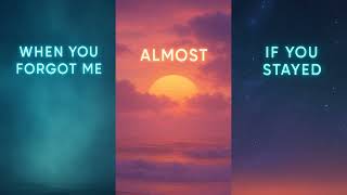 Download lagu When You Forgot Me X Almost X If You Stayed - Lite Vocal Electro house mix - DJ Unety mp3