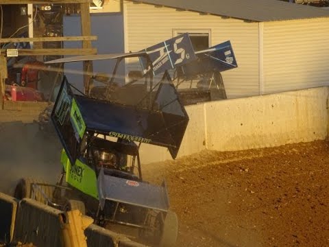 10-3-20 Winged 600cc Feature Greenwood Valley Action Track   Holy Schmidt Racing