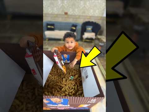 فتح كارتونة جبس ابو جنة  شوفو شطلع اله !! 😂🔥 #explore #اكسبلور #تحدي #مرتضى_عبود #شباوي