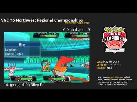 VGC'15 Seattle Regional Top 8 - Riley F. (gengarb0i) vs Yuanhao L.