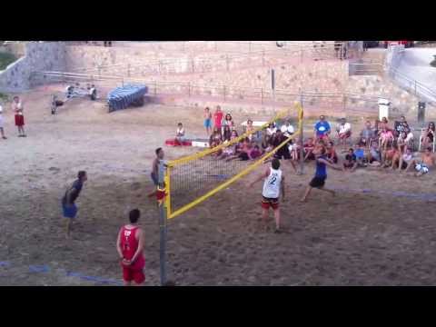 Best voleybeach point ever! Terreros, Spain. Frank and John.