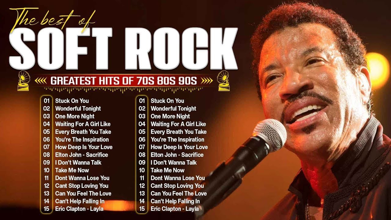 Lionel Richie, Michael Bolton, Rod Stewart, Phil Collins - Most Old Beautiful Soft Rock Love Songs