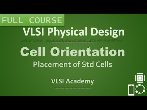 PD Lec 29 - Cell Orientation and Flipping | Placement | VLSI | Physical Design