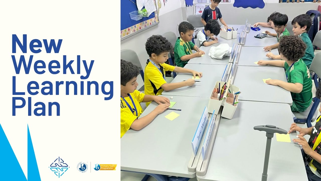 Understanding Our New Weekly Learning Plan