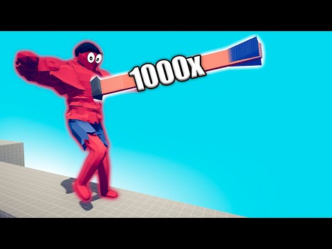 RED HULK vs 1000x OVERPOWERED UNITS - TABS | Totally Accurate Battle Simulator 2023