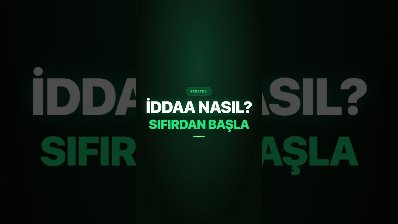 İddaa Nasıl Oynanır? Yeni Başlayanlar İçin Tam Rehber