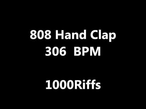 808 Hand Clap : 306 BPM - Beats Per Minute