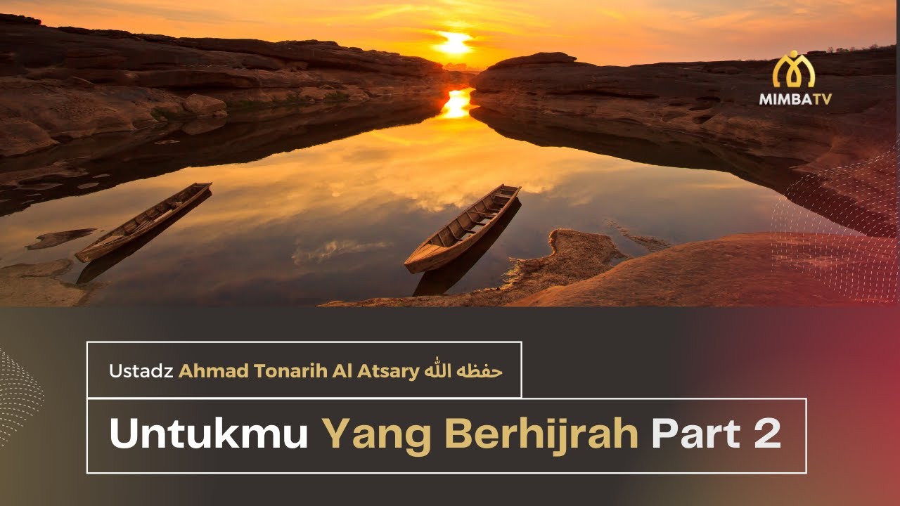 [LIVE] Simak Sekarang!  Pembahasan:*UNTUKMU YANG BERHIJRAH Part 2*Bersama:Ustad…