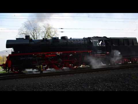 Německý historický vlak v Děčíně 9.4.2017