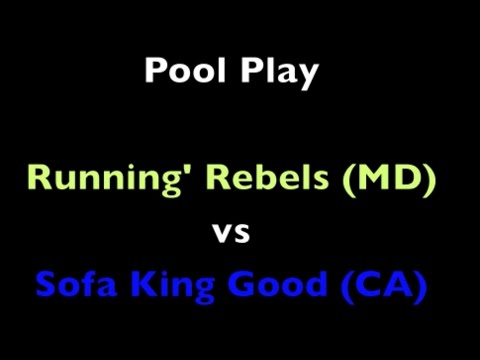 Runnin' Rebels vs Sofa King Good - Pool Play - #CCC2016