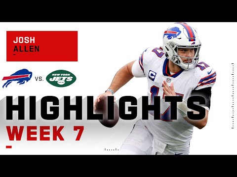 Josh Allen Leads Bills in Rushing & Passing Departments | NFL 2020 Highlights