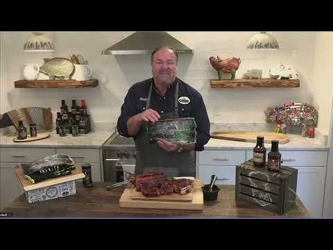 Corky's BBQ 3-lbs, 6-lbs, or 9-lbs Sweet & Smokey BBQ Baby Back Ribs on QVC