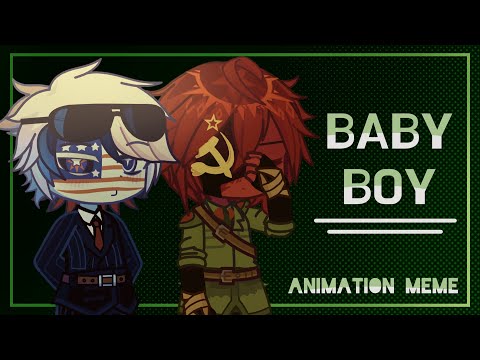 BABY BOY - Me & My || Countryhumans Gacha || USSR & USA
