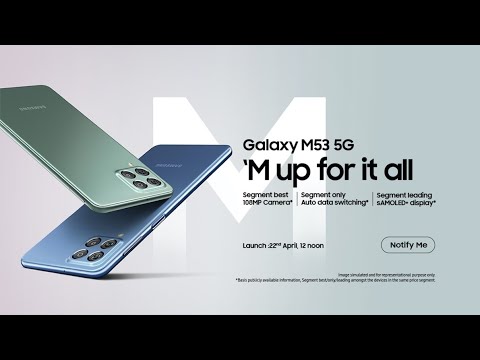 samsung galaxy m53 5G official trailer video |Samsung| #shorts #bemoreawesome