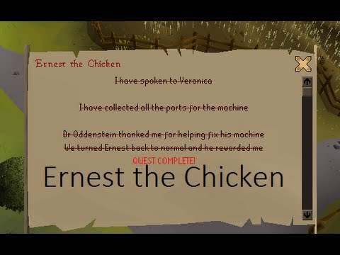 Ernest the Chicken Runescpae 2007 Guide