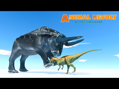 GORGON vs ALL DINOSAURS | Fantastic Faction (Update) | ANIMAL REVOLT BATTLE SIMULATOR NEW!!!