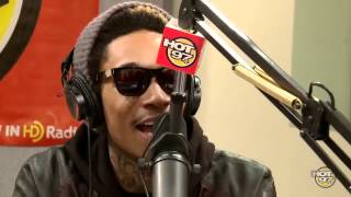 Wiz Khalifa &amp; Chevy Woods Freestyle On Funkmaster Flex Show!