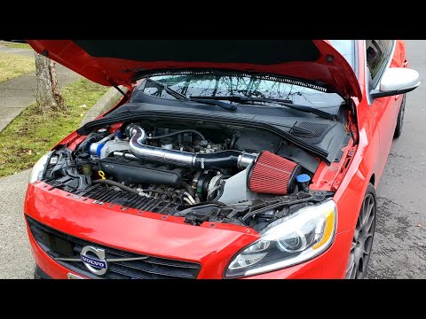 Installing Snabb 3” turbo intake piping on my volvo s60 t6, and test driving reaction...