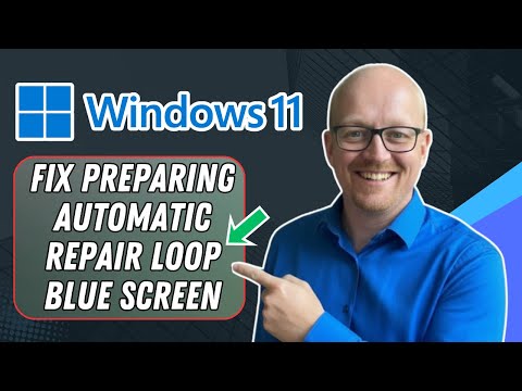 How To Fix Preparing Automatic Repair Loop / Blue Screen Windows 11 | 2025 Step-by-Step Guide