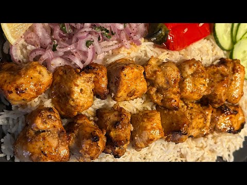 How to make Turkish Chicken Kebab|| Tavuk Sis || Turkish Chicken Shish kebabs
