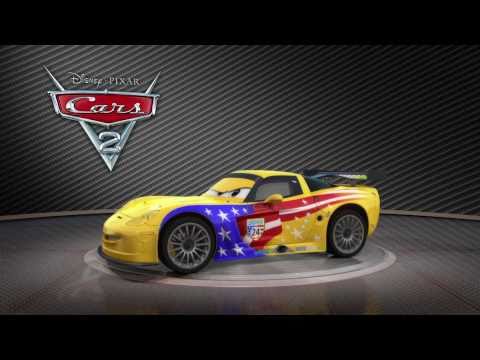 Cars 2 ('Character Turntable: Jeff Gorvette')