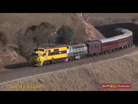 B61, GM10 & 4716 – “Central West Streamliner” tour – July 2019