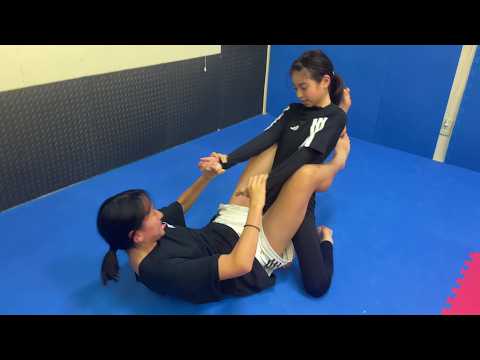 中学女子ノーギ柔術スパーリング２