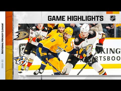 Ducks @ Predators 3/10 l NHL Highlights 2022