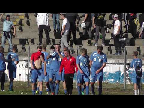 Podziękowanie kibicom po meczu Górnik Wałbrzych - MKS Szczawno Zdrój /20.10.2019/