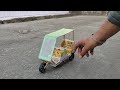 How To Make Matchbox Auto Rickshaw At Home