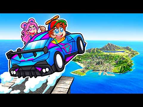 Jumping YOUTUBER CARS Across ENTIRE MAP In GTA 5..