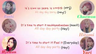 IZ*ONE(아이즈원) Love Bubble lyrics (Kor_Rom_Eng)