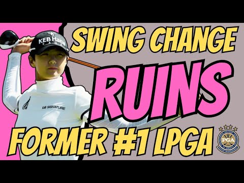 Sung Hyun Park's Tragic Golf Swing Fall