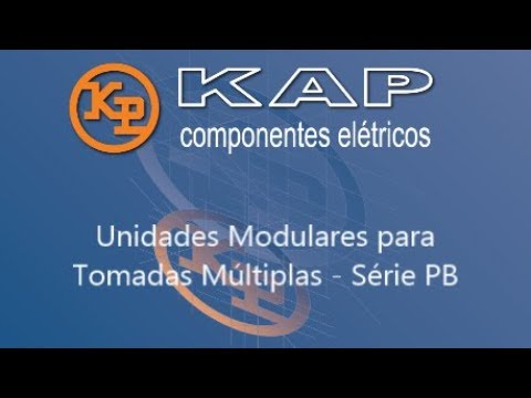 PB: Unidades Modulares para Tomadas Múltiplas